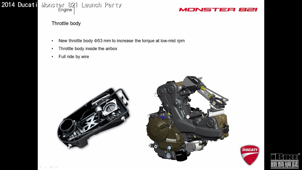 Monster 821 slide 30